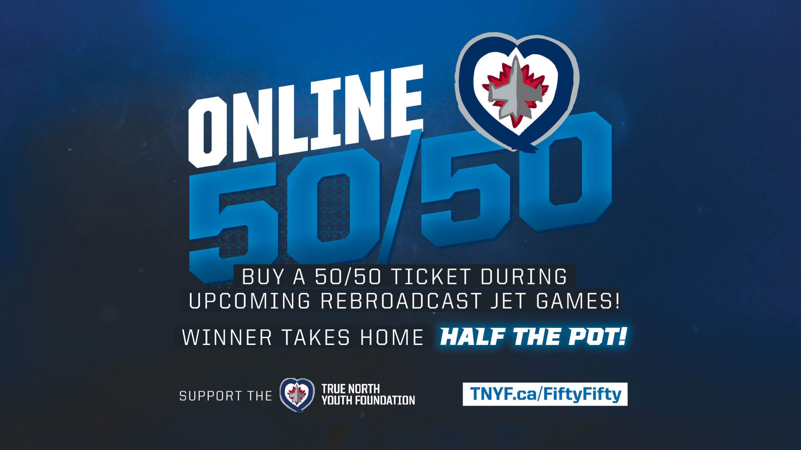 winnipeg jets 50 50 online